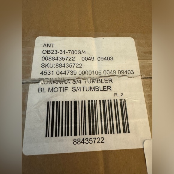 Roxanna Glass Tumbler Set - Picture 12 of 14